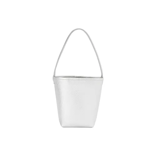 Juju Jimmy ПУ (полиуретан) Ведрообразная сумка Цилиндрическая сумка Сумка через плечо Women's Silver