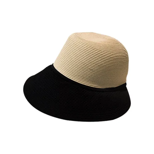 Lagur Бумага Ткани для вязания + Полиэстер Шляпы ведра Женские