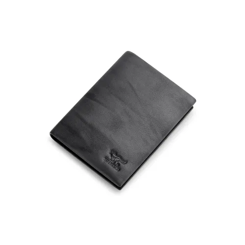 SEPTWOLVES Кошелек из натуральной коровьей кожи мужской