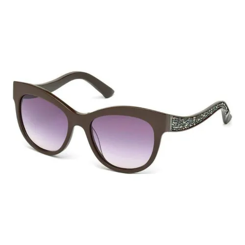 Swarovski Прямоугольные Солнцезащитные очки Женские Зеленые