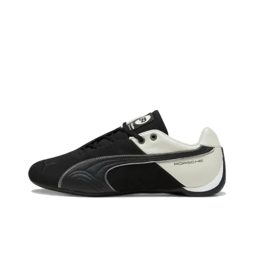 PUMA Porsche Legacy Future Rider Low Топ Повседневная обувь Мужская Черный Бежевый