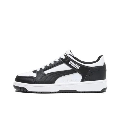 PUMA Rebound Joy Low Топ Скейтборд Кроссовки Мужские Черно-Белые