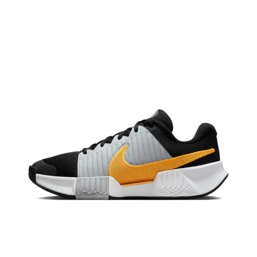 Nike GP Challenge Pro Low Топ Кроссовки для тенниса Мужской Черный Серый Желтый