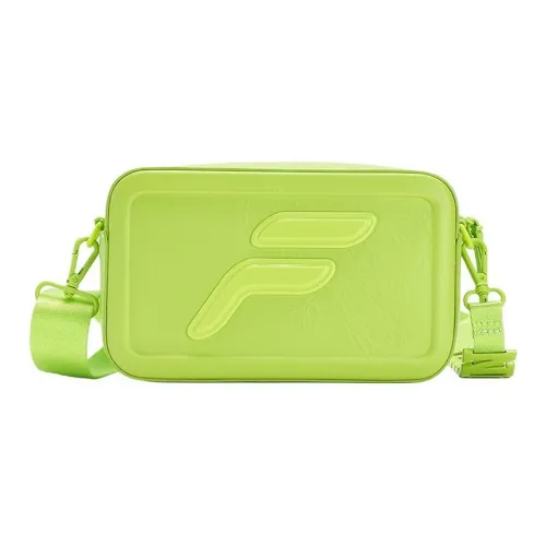 FILA FUSION Полиуретан Camera Сумка Сумка через плечо Экстра Маленькая Унисекс Флуоресцентный Желтый Зеленый