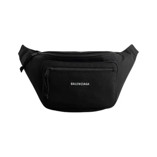 Balenciaga Explorer Nylon Бананка Унисекс Черный