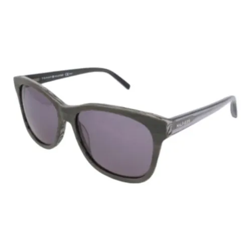 Tommy Hilfiger Кошачий глаз Солнцезащитные очки Мужские Серые