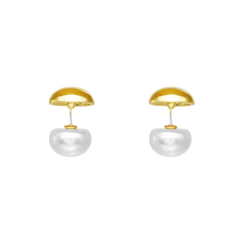 Anxious Серебро S925 Серьги-гвоздики Женские Золото