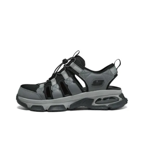 Skechers OUTDOOR MENS Пляжные сандалии Мужской Серый Черный