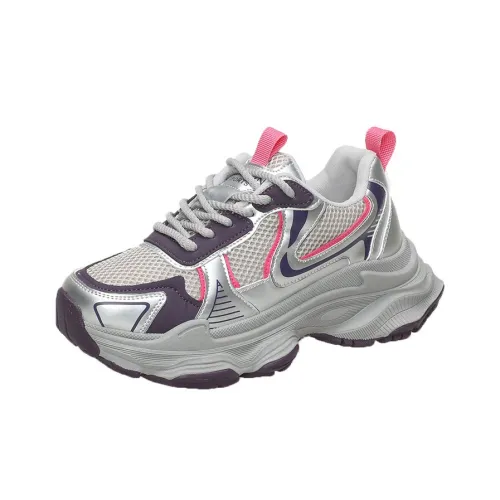 Фламинго Низкий Топ Толстая Подошва Кроссовки Женские