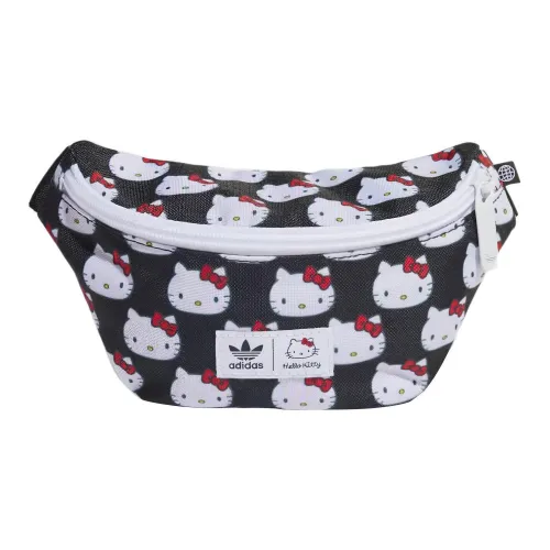 Adidas Originals Hello Kitty Коллаборация Переработанный полиэстер Спортивная бананка Обычный Мужской Многоцветный