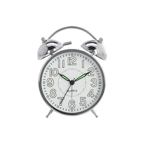 HENSE Кварцевый механизм Металл Будильник Унисекс Белый циферблат HA26