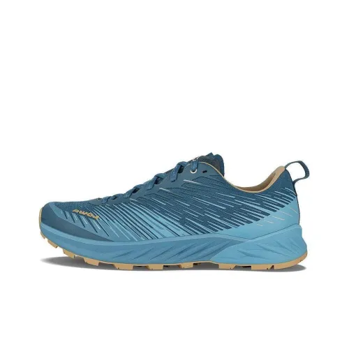 Lowa Беговые кроссовки Low Top Синий/Коричневый Мужской
