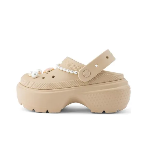 Crocs Сабо Бежевый Женские