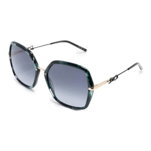 CarolinaHerrera Нерегулярная форма Солнцезащитные очки Женские Черепаховый