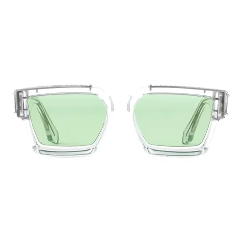 LOUIS VUITTON Ацетат Нерегулярная форма Солнцезащитные очки Унисекс Прозрачный