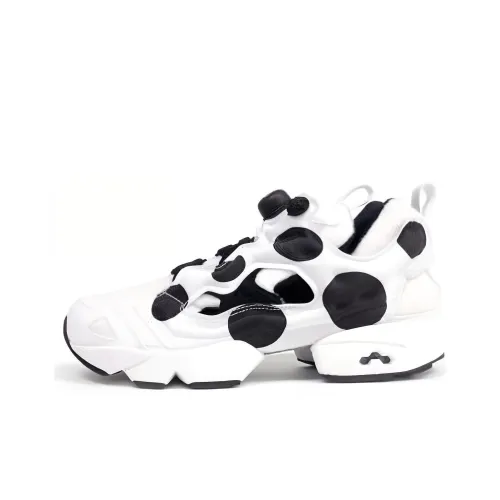 Reebok Instapump Fury Low Топ Повседневная обувь Унисекс Черный Белый