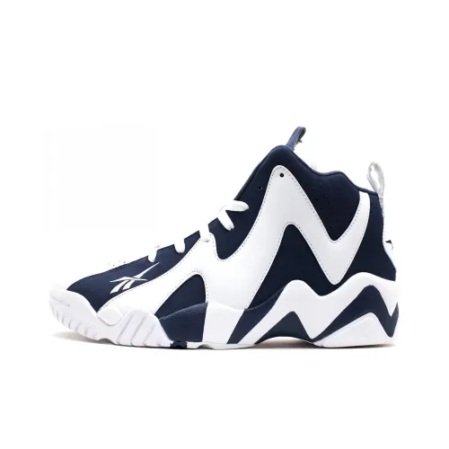 Reebok Kamikaze Volcano Collection II All Star High Top Винтажные баскетбольные кроссовки Унисекс Белый Синий