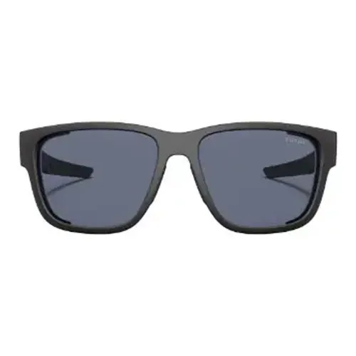 PRADA Нейлон Нерегулярная форма Солнцезащитные очки Мужской Черный