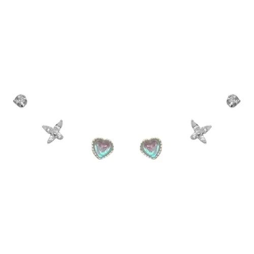 Asia Star Сплав Серьги-гвоздики Женские