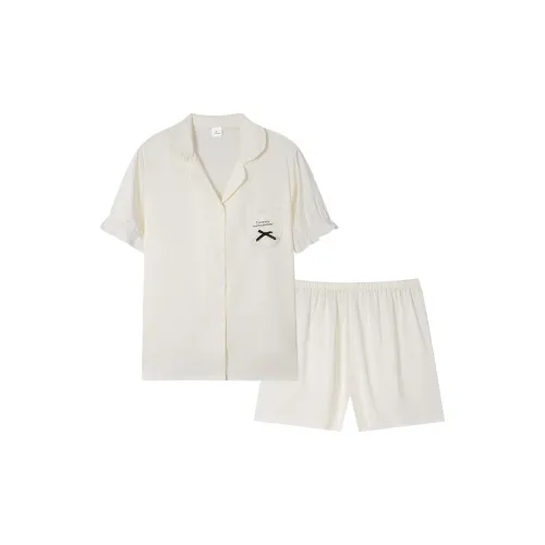 PBENO PD Пижамный комплект Женский Белый