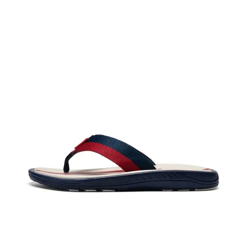KAPPA Устойчивые к истиранию противоскользящие шлепанцы мужские синие красные