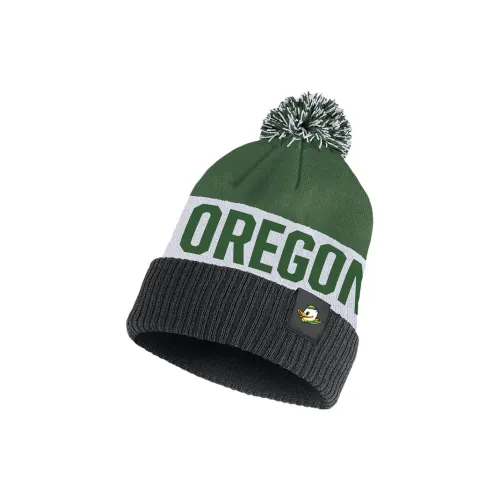 nike Акриловые шапки-бини Мужской Зеленый