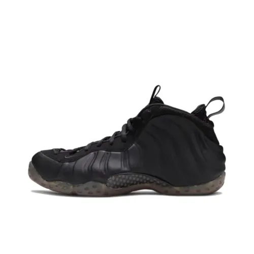 Nike Foamposite One Air Stealth MID Топ Винтажные баскетбольные кроссовки Унисекс Черный