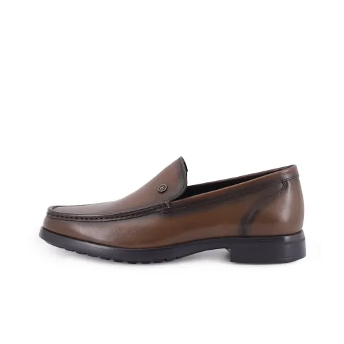 TRANOI Мужские повседневные туфли Low Top Темно-коричневые Мужские