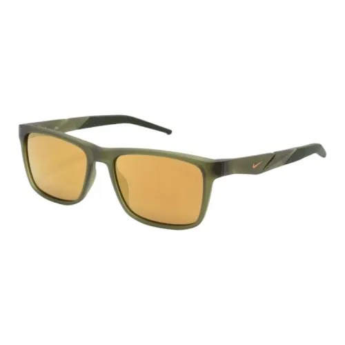 Nike Прямоугольные Солнцезащитные очки Женские Зеленые