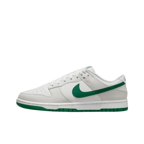 Nike Dunk Low Топ Скейтборд Кроссовки Мужские Белые Зеленые