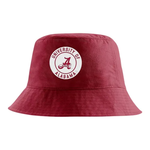 Nike Cotton Bucket Hats Унисекс Красный