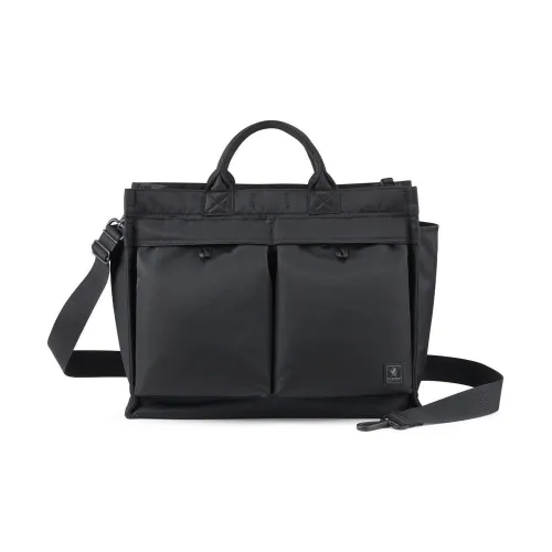 PORTER Нейлоновая сумка через плечо унисекс черная