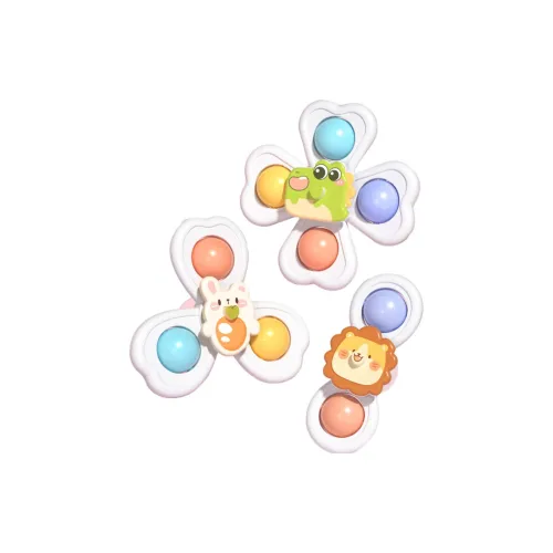 BIG TAYLOR Мультяшный Suction SPIN Веселье Вращающийся Волчок Развивающие игрушки