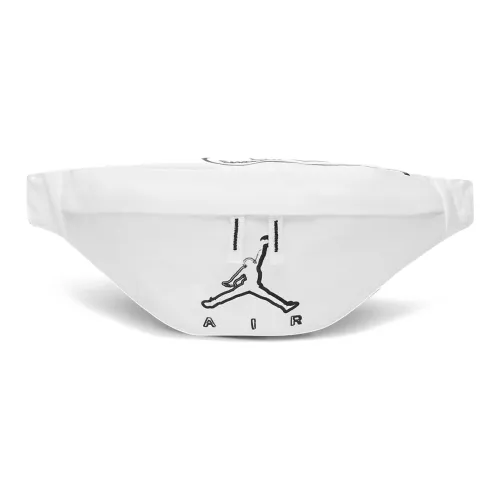 Джордан Полиэстер Сумка через плечо Бананка Обычный Унисекс Белый