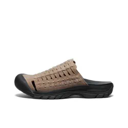 KEEN SAN JUAN Устойчивые к истиранию Домашние тапочки Мужские Коричневые Черные