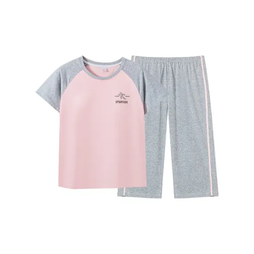 Huggy Kissy Пижамный комплект женский розовый фиолетовый