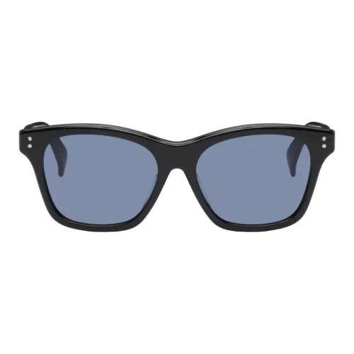 KENZO Ацетатная пластина рамка квадратные солнцезащитные очки мужской черный