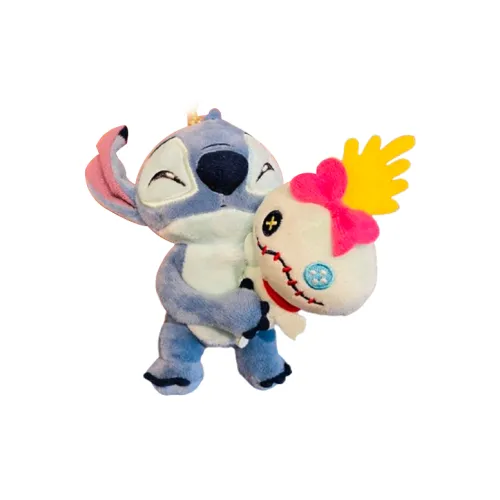 Disney Lilo Stitch Стич Xiao Jin Брелок Куклы Плюшевый Подвеска Трубы Высокие