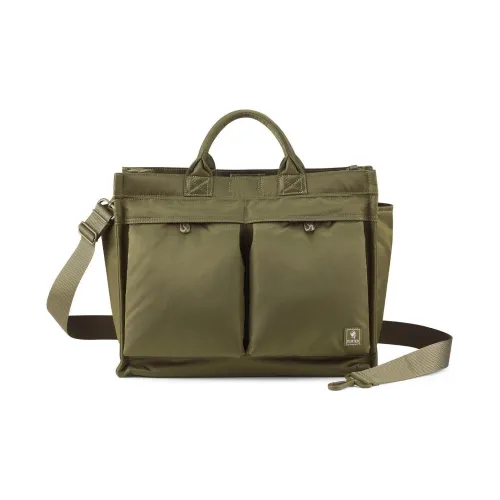 PORTER Нейлоновая сумка через плечо сумка унисекс армейский зеленый