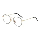 Чёрный круг + имитация K золотая рамка