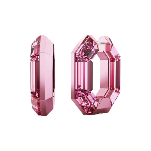 Swarovski Алюминиевые серьги женские розовые