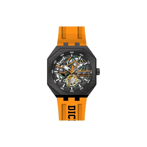 Dickies Механические часы Movement унисекс, 42 мм * 42 мм * 15 мм, черные