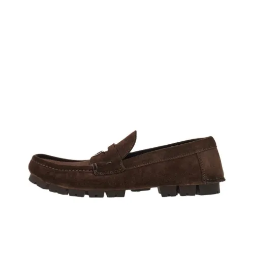 Ferragamo Gancini Лоферы Мужские Коричневые