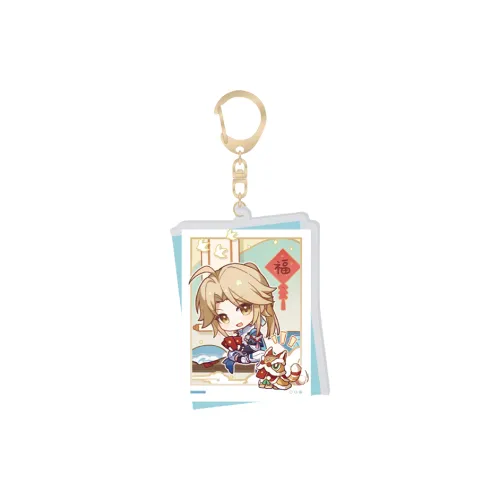 MIHOYO Honkai Characters Весенний Праздник Коллекция Аниме-Тематические Подвески