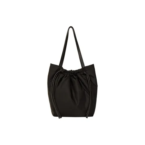 PROENZA SCHOULER Нейлон с кожаной вставкой одно плечо сумка женская черный