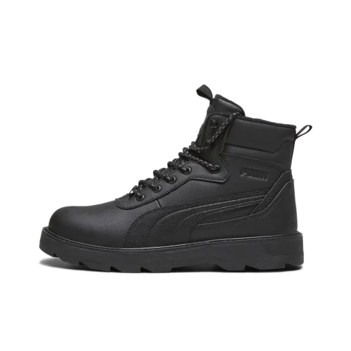 PUMA Desierto v3 DesiertoV3 High Топ Повседневная обувь Унисекс Черный