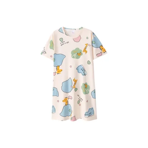 Huggy Kissy Ночная сорочка Женская Абрикос