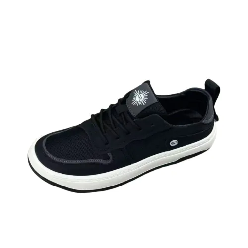 Mo Xu Slip-resistant Abrasion-resistant Low-top Canvas Shoes Men's Black Mo Xu Противоскользящие Износостойкие Низкие Кеды Мужские Черные