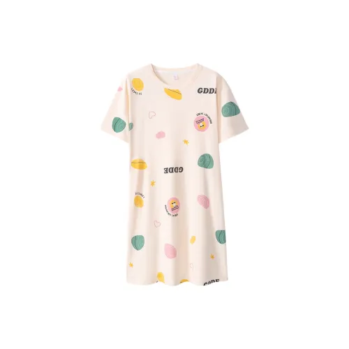 Huggy Kissy Ночная сорочка Женская Абрикос