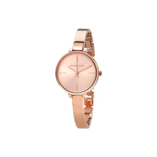 Michael Kors Кварцевый механизм Женские часы 32 мм Розово-золотые